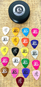 Guitar pick collection