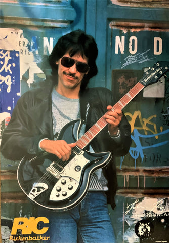 John Kay Rickenbacker Guitar Poster