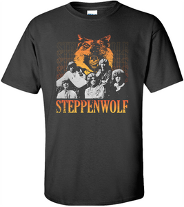 Retro Wolf Photo Tee Shirt