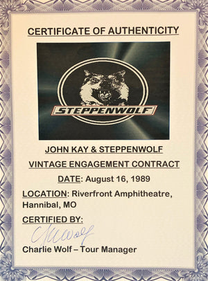 Vintage Engagement Contracts
