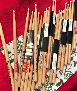 Drum Sticks (Autographed By Drummer Ron Hurst)